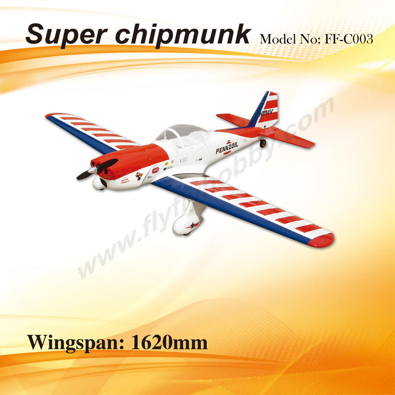Big Super Chipmunk_Kit w/motor&prop